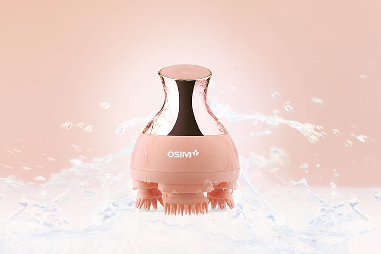 OSIM uScalp 2 防水頭皮マッサージャー Grow Healthier Hair With Scalp Massage