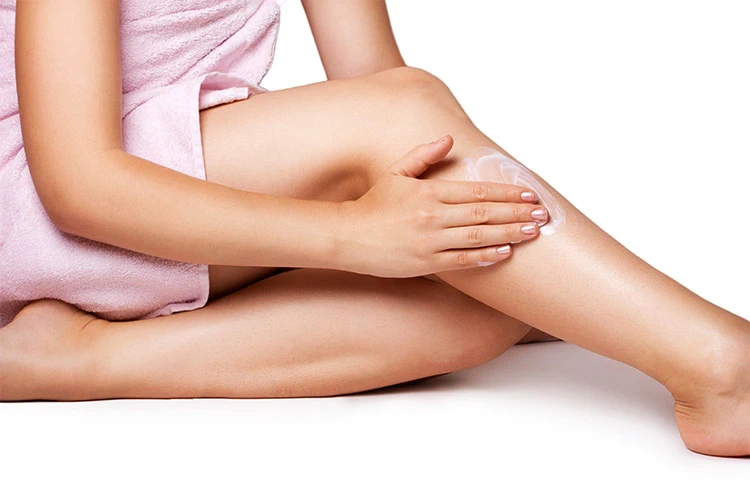 Moisturize your legs