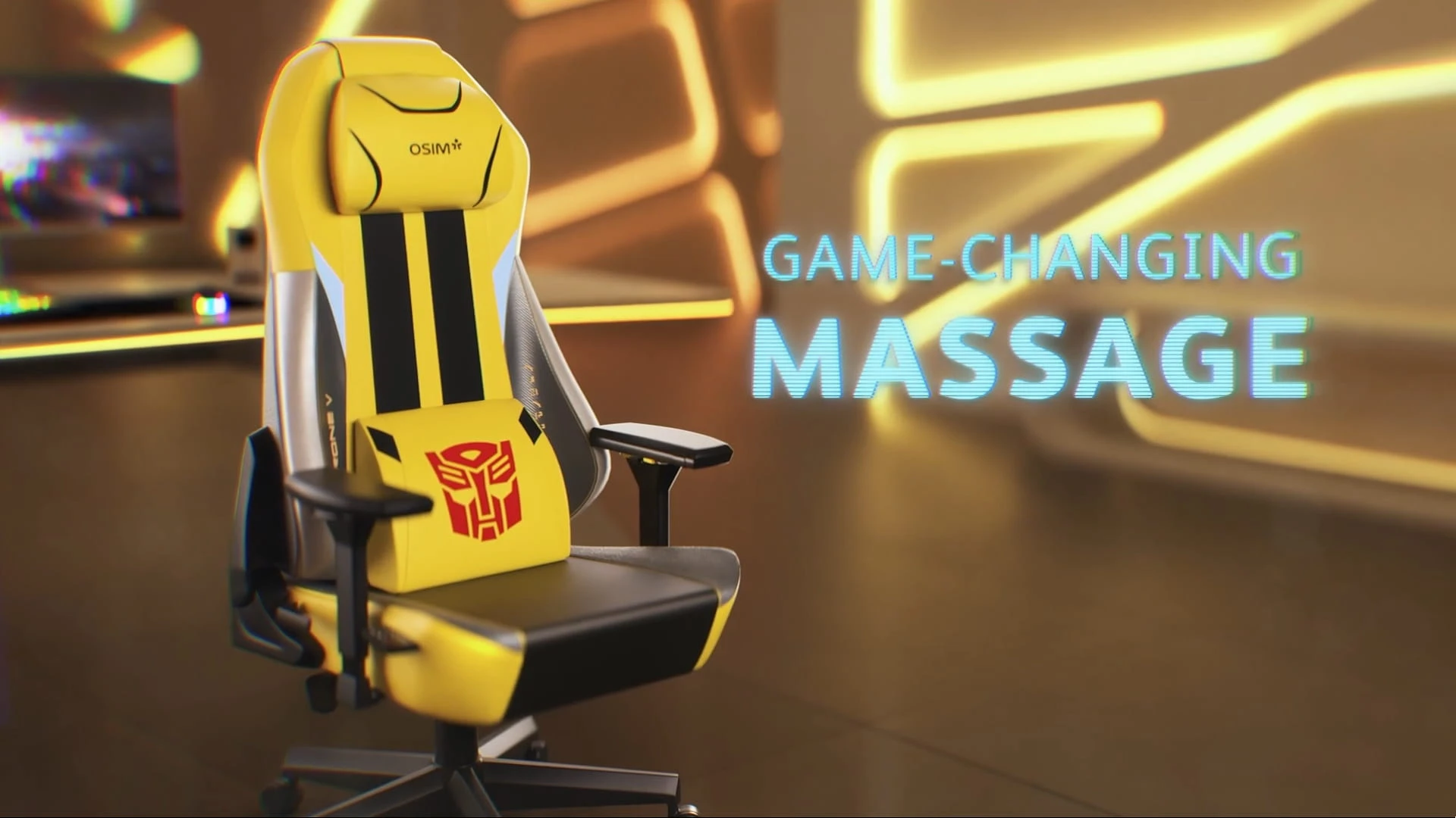 uThrone V Transformer Gaming Massage Chair OSIM Malaysia
