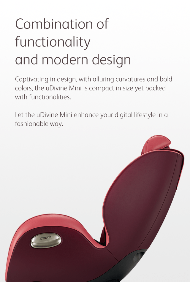 uDivine Mini Massage Sofa (NDP21 Exclusive)