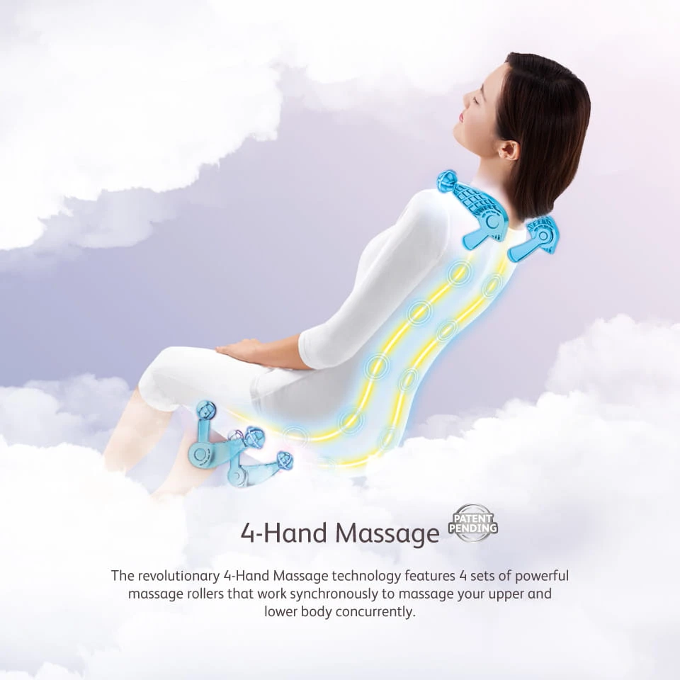 uDivine V2 Massage Chair - 4-Hand Massage