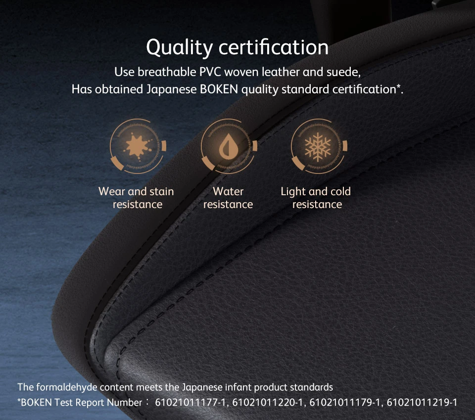 uThrone S Gaming Chair Quality Certification