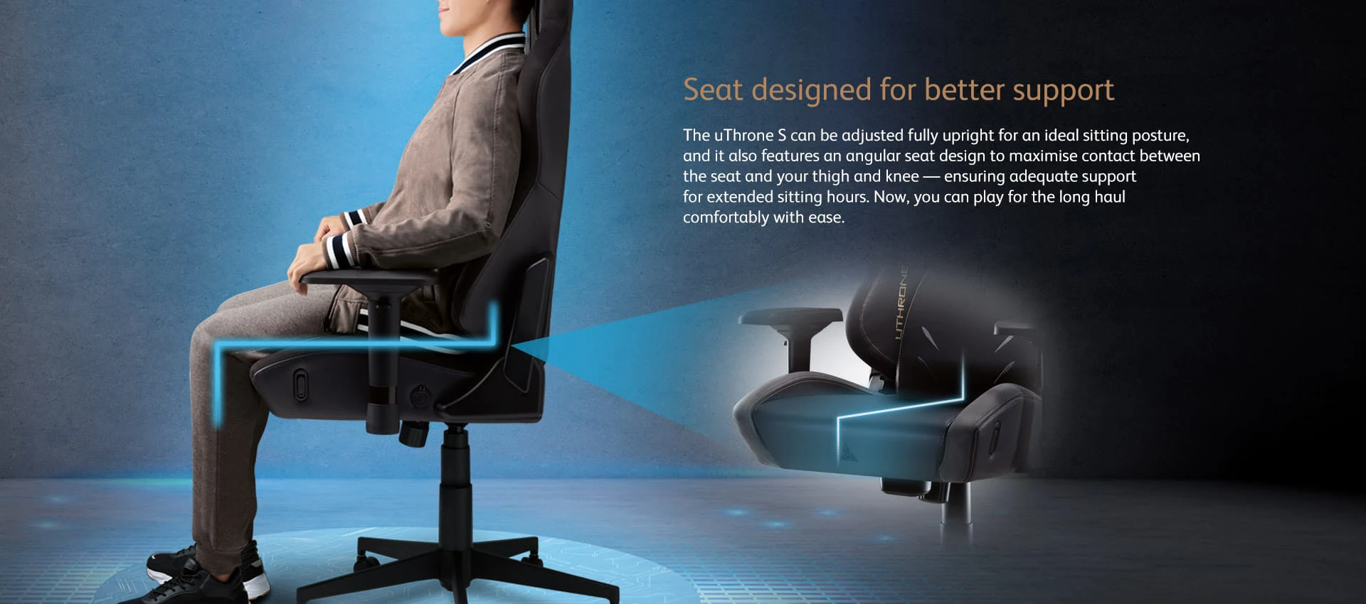 uThrone S Gaming Massage Chair OSIM Singapore
